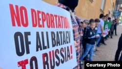 Митинг в поддержку Али Батаева, фото: ассоциация "Вайфонд"