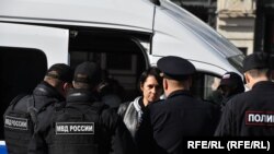 Акция в поддержку оппозиционного политика Алексея Навального. 2023 год. Иллюстративное фото