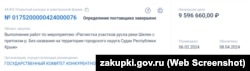 Информация о процедуре закупки услуг по расчистке участков русла реки Шелен на территории Судака