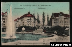 Открытка с видом Bayrischer Platz. 1910 г. Источник: https://www.ansichtskartenversand.com