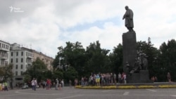 В Харькове вышли в поддержку Олега Сенцова (видео)