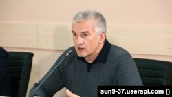 Российский глава Крыма Сергей Аксенов