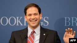 Senator Marco Rubio Florida məğlubiyyətindən sonra kampaniyanı dayandırıb