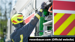 Техника для пожаротушения и спасательных служб производства компании Rosenbauer