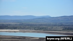 Тайганское водохранилище в Белогорском районе, архивное фото