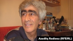 Azerbaijan - Azeri poets Feyziyye Hajiyeva (L) Vagif Bayatli Oder