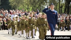 "Военный" парад в одном из детских садов Пятигорска