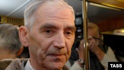 Валентин Данилов сразу после выхода из колонии в ноябре 2012 года