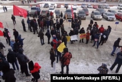 На митинге "Антиплатон"