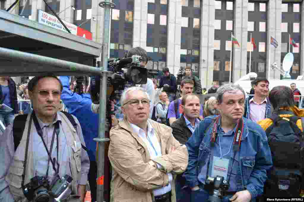 Владимир Лукин на митинге. Москва, 15.09.12