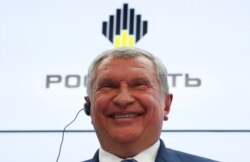 Глава компании "Роснефть" Игорь Сечин