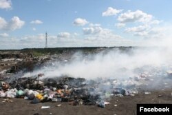 Свалка в селе Введенское Курганской области.