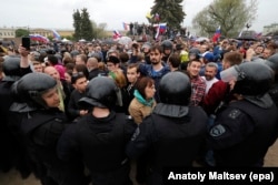 Митинг против коррупции в Петербурге 12 июня 2017 года