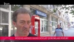 Hüquqlarınızı ən çox hansı dövlət qurumları pozur?