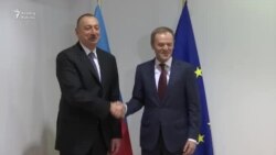 Donald Tusk İlham Əliyevlə görüşdə insan haqlarından danışdı