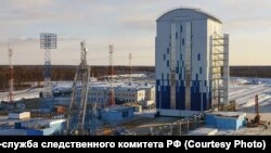 Строительство на космодроме Восточный