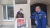 Penza -- Alexander Ermakov picket against mass election fraud -- 27Sep2021