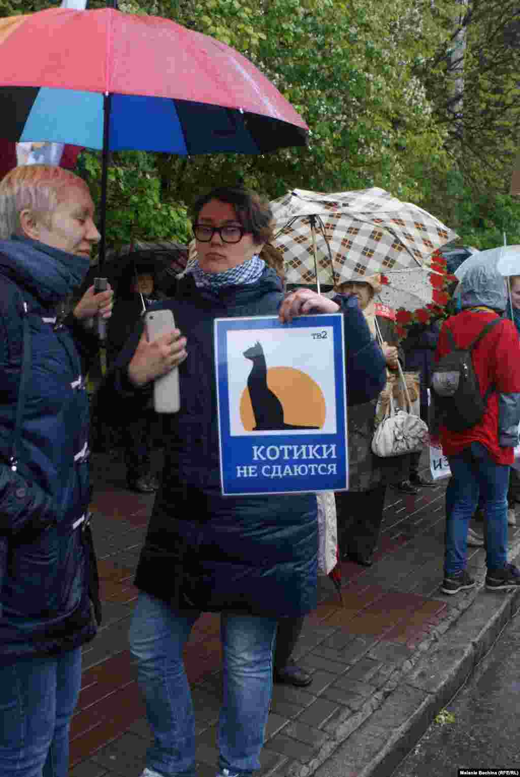 Митинг в поддержку томского телеканала ТВ2