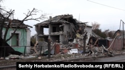 Разрушение в Покровске Донецкой области, архивное фото 